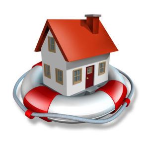 house with lifesaver